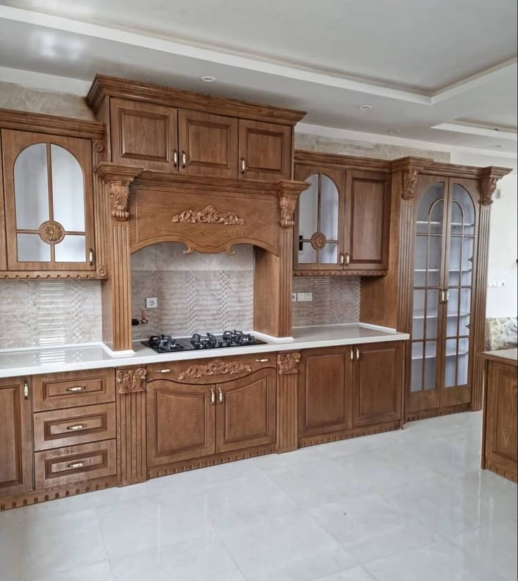 کابینت روکش چوب 8